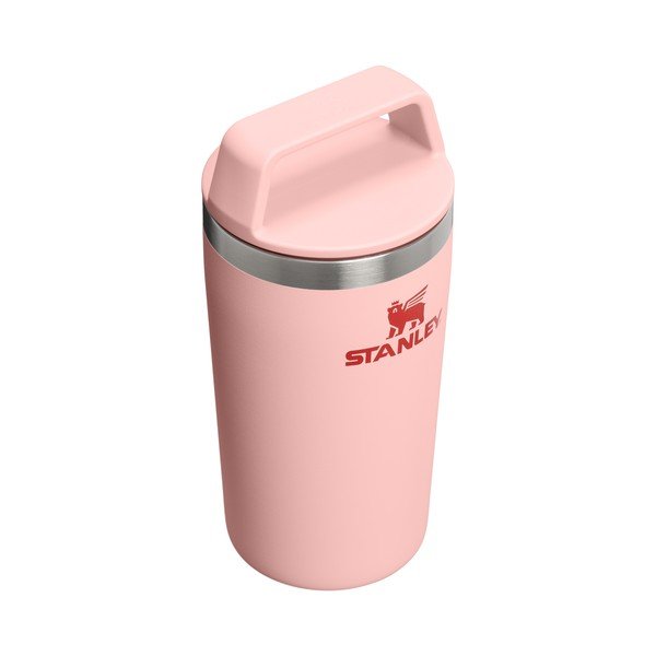 Persiku oranža nerūsējošā tērauda termokrūze 350 ml Café-To-Go Travel Mug Peach Rose – Stanley-image-3