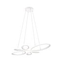 Balta LED piekaramā lampa Fly – Trio