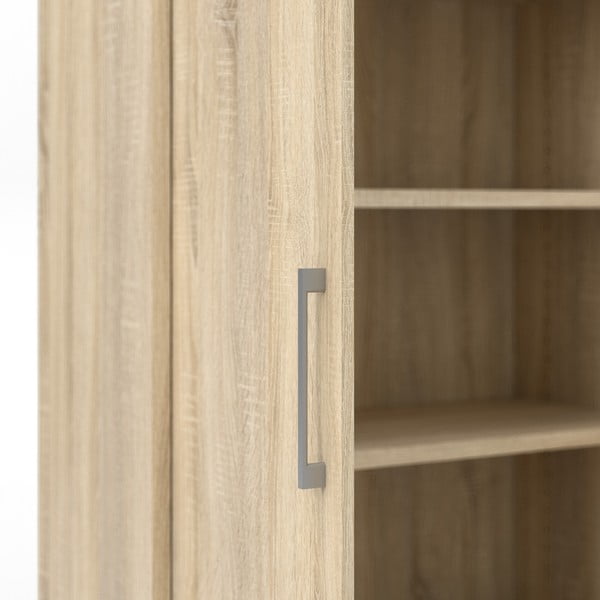 Dabīga toņa modulārās plauktu sistēmas daļa ar ozolkoka imitāciju 84x105 cm Prima – Tvilum-image-4