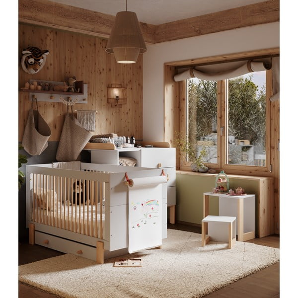 Gaiši pelēks pārtinamais galds Cube – Pinio-image-4