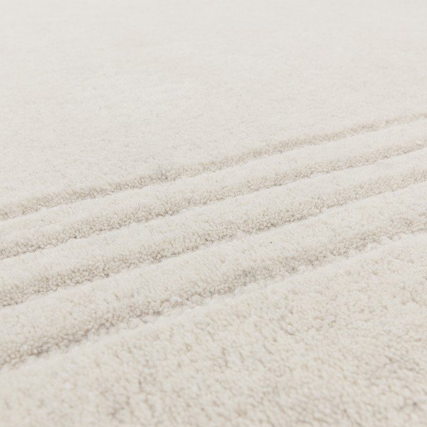 Ziloņkaula krāsas ar rokām darināts vilnas paklājs 120x170 cm Orlo Ivory – Asiatic Carpets-image-3