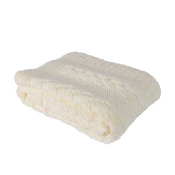 Gaišs krēmkrāsas gultas pārklājs Homemania Decor Talia, 130 x 170 cm-image-1