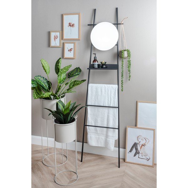 Melns pakaramais ar spoguli Leitmotiv Glint-image-1