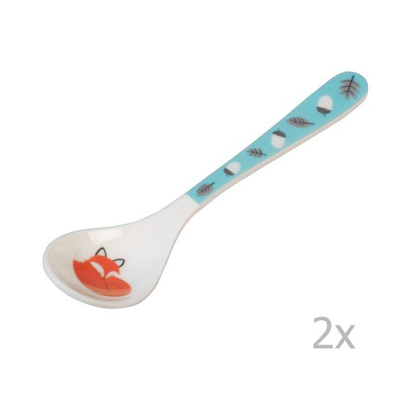 2 Rex London Rusty The Fox bērnu karotīšu komplekts