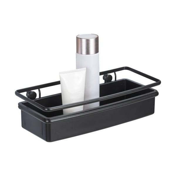 Melns dušas plaukts Wenko Molinella, 30 x 9 cm-image-1