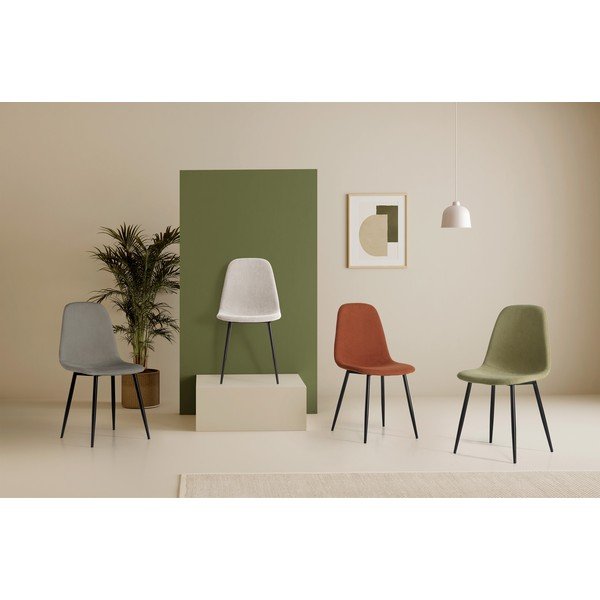 Zaļi polsterēti pusdienu krēsli (4 gab.) Minka – Marckeric-image-2