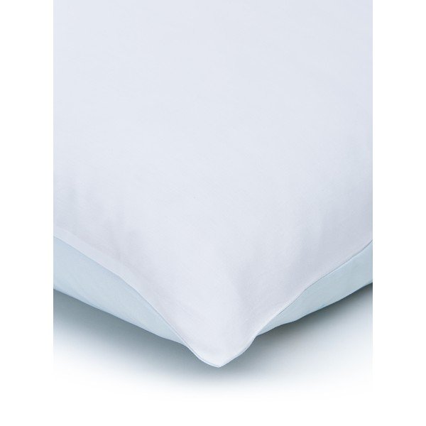 Gaiši zila kokvilnas vienguļamā gultas veļa Westwing Collection Swim, 155 x 220 cm-image-4