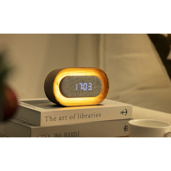 Digitāls modinātājpulkstenis Lumos Ash – Gingko-image-4