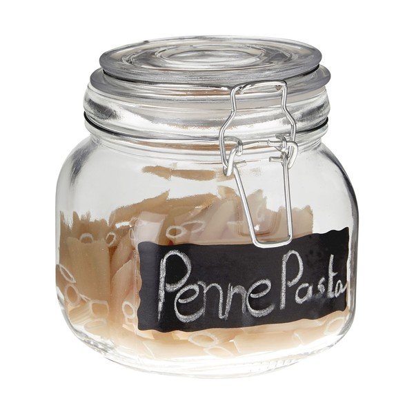 Stikla burka ar krīta etiķeti Premier Housewares, 900 ml-image-2