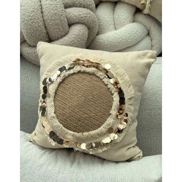 Spilvendrāna 43x43 cm Sequins – Mioli Decor-image-4