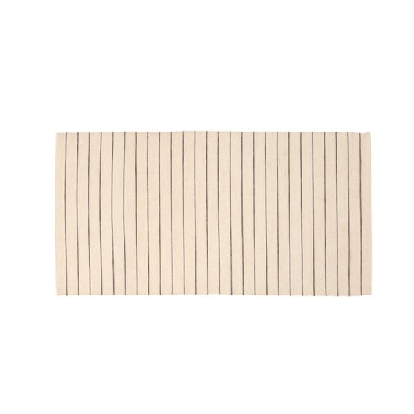 Bēšs paklājs no kokvilnas maisījuma 75x150 cm Line – Södahl