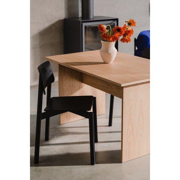 Melns pusdienu krēsls Wem – noo.ma-image-1