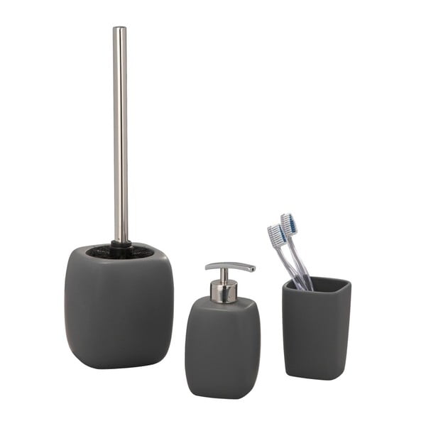 Pelēks keramikas trauks zobu birstei Wenko Faro-image-1