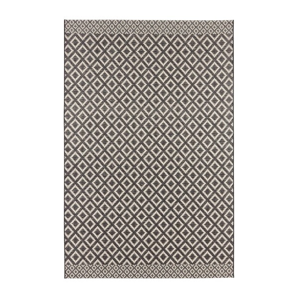 Melns un bēšs paklājs Zala Living Minnia, 194 x 290 cm