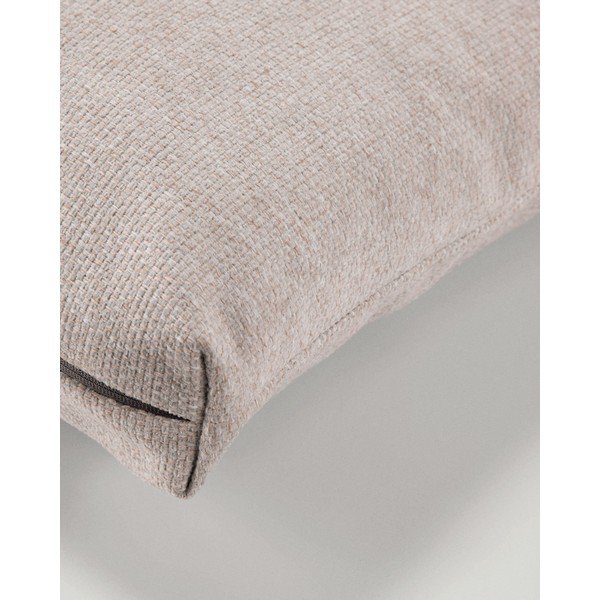 Spilvendrāna no šenila 45x45 cm Galene – Kave Home-image-1