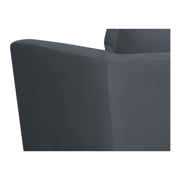 Tumši pelēks krēsls Mazzini Sofas Elena-image-3