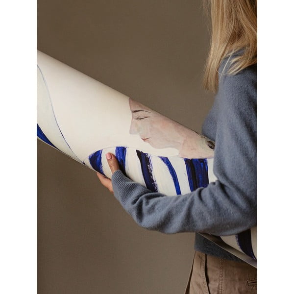 Plakāts 50x70 cm Blue Stripe at Concorde – Sofia Lind – The Poster Club-image-4