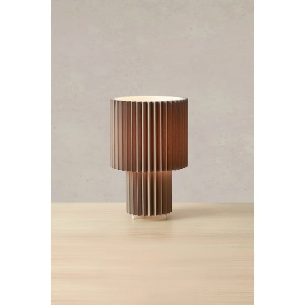 Pelēka galda lampa ar auduma abažūru (augstums 32 cm) Catis – Markslöjd-image-2