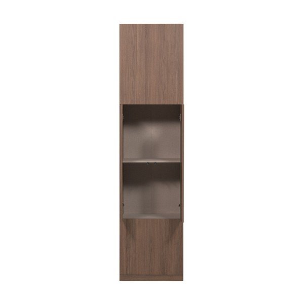 Tumša dabīga toņa modulārais skapis 54x215 cm Build – WOOOD