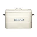 Krēmkrāsas skārda maizes kaste Kitchen Craft Nostalgia