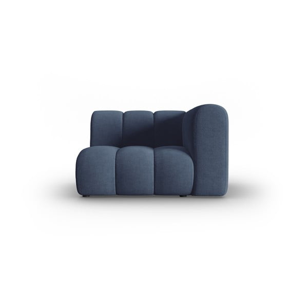Zils modulārais dīvāns (ar labo stūri) Lupine – Micadoni Home