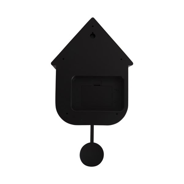Melns sienas pulkstenis Karlsson Modern Cuckoo, 21,5 x 41,5 cm-image-3