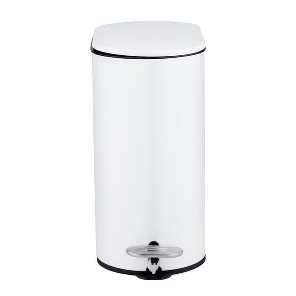 Matēti balta tērauda atkritumu tvertne ar pedāli 5 l Collungo – Wenko-image-4