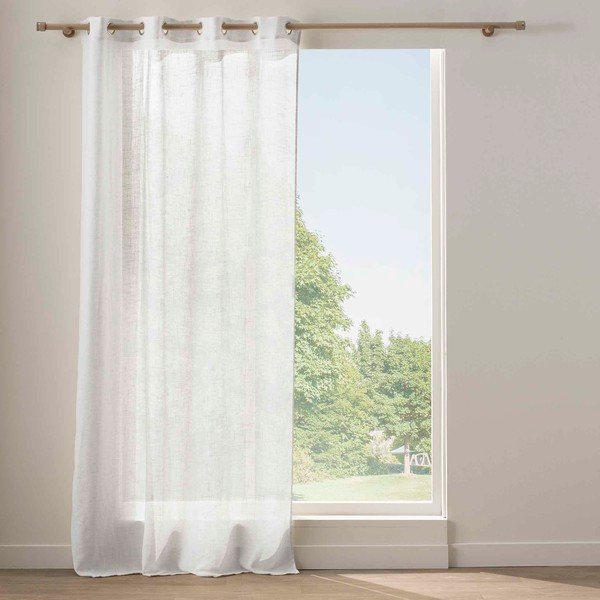 Balts aizkars 140x240 cm Yoko – douceur d'intérieur
