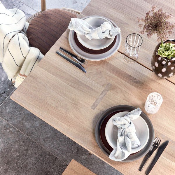 Terakotas oranži terakotas šķīvji (2 gab.) ø 22 cm Yuka – OYOY Living Design-image-3
