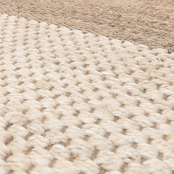 Balts/bēšs divpusējs/ar rokām darināts džutas paklājs 120x170 cm Cedar – Asiatic Carpets-image-2