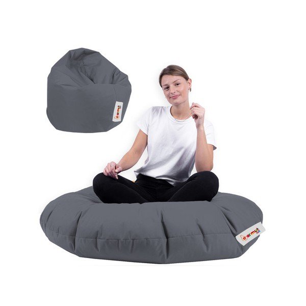 Tumši pelēks dārza sēžammaiss Lyzi – Floriane Garden-image-3