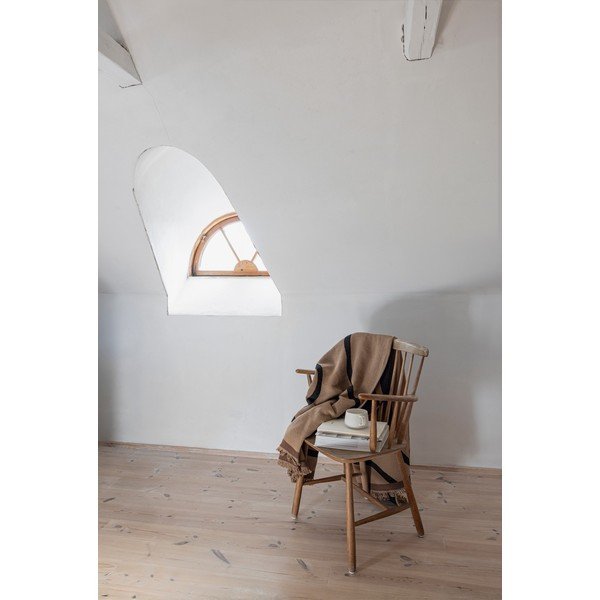 Gaiši brūns pleds 130x175 cm Shadow  – Mette Ditmer Denmark-image-2