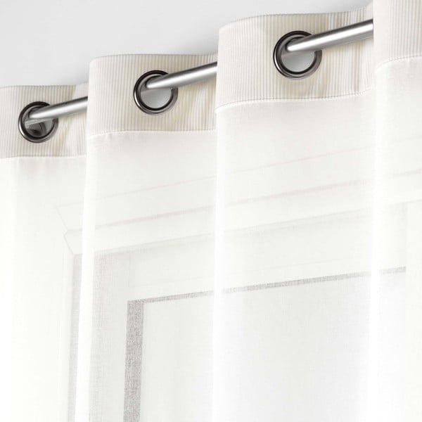 Krēmkrāsas dienas aizkars 140x240 cm Casual – douceur d'intérieur-image-1