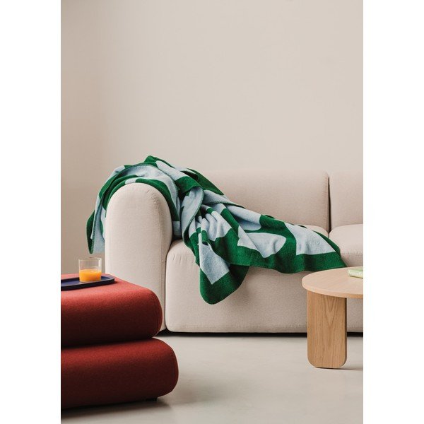 Zaļš/zils pleds 150x200 cm Gilli – noo.ma-image-3