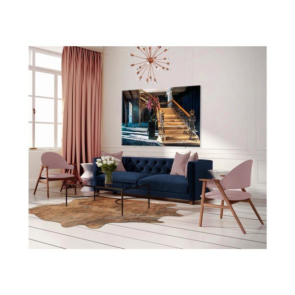 Image Styler Glas Modern Blue Curta, 80 x 120 cm-image-1