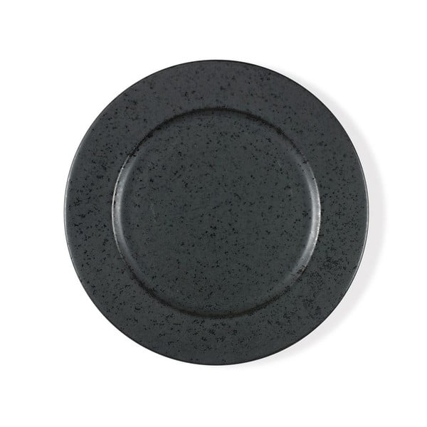 Melns keramikas šķīvis Bitz Basics Black, ⌀ 27 cm