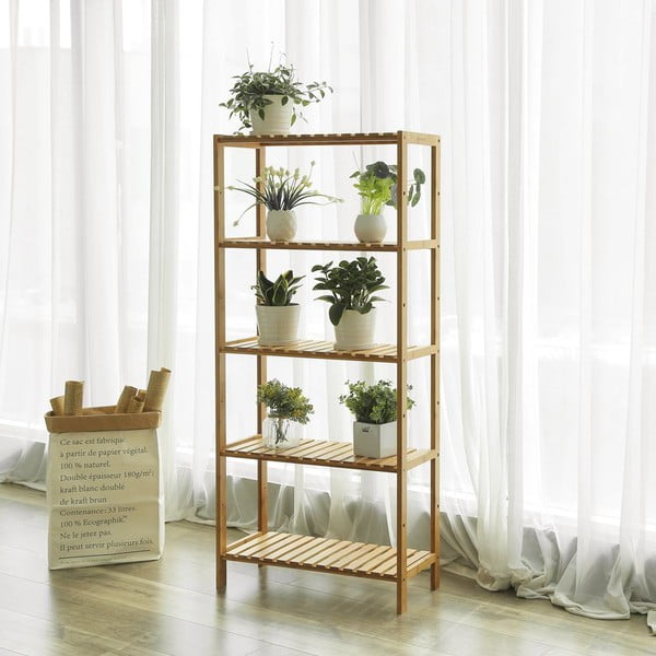 Bambusa plaukts Songmics, augstums 130 cm-image-1