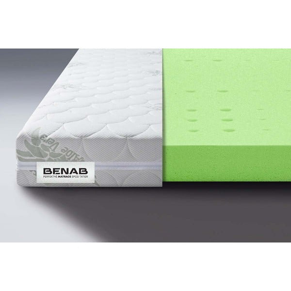 Vidēji ciets putu virsmatracis 160x200 cm – BENAB-image-1