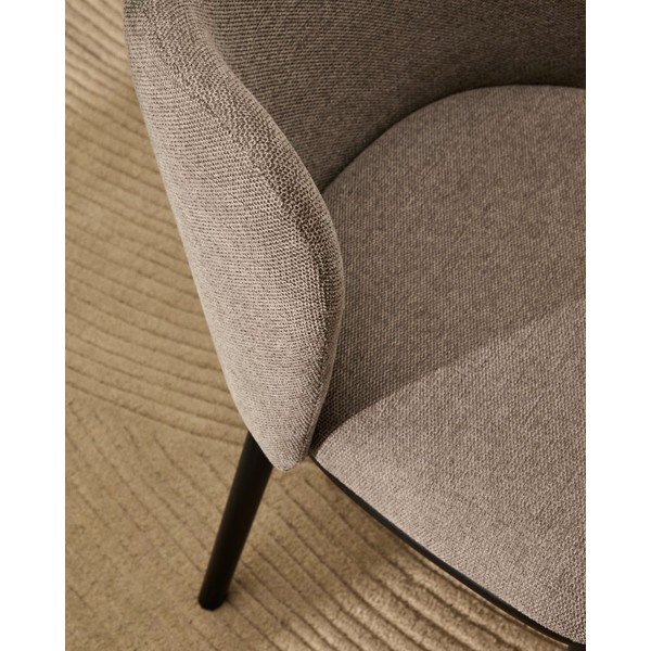 Gaiši brūns ēdamistabas krēsls Ciselia – Kave Home-image-2