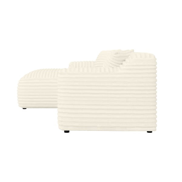 Krēmkrāsas velveta stūra dīvāns (ar kreiso stūri/ar zvilni) Martin – Ropez-image-3