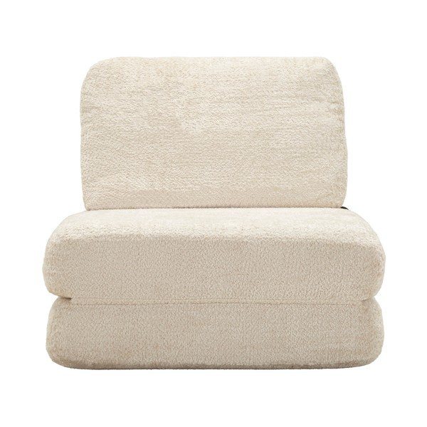 Balts izvelkams atpūtas krēsls no buklē auduma Faster – Mauro Ferretti-image-2