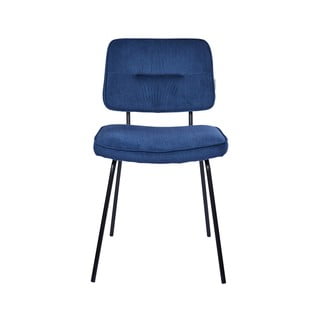 Tumši zils ēdamistabas krēsls Tom Tailor Tube Chair