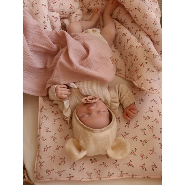 Muslīna autiņi (2 gab.) Baby Pink – Moi Mili-image-4