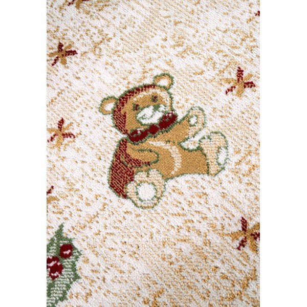 Zaļš apaļš paklājs ar Ziemassvētku motīvu no kokvilnas maisījuma ø 160 cm Toy's Delight Green Christmas – Villeroy&Boch-image-4