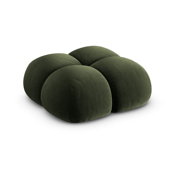 Zaļš samta kāju soliņš Loretto – Cosmopolitan Design-image-2