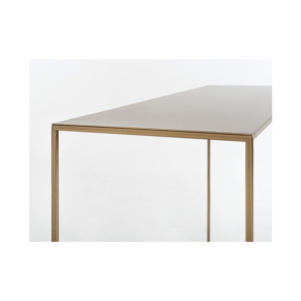 Konsoles galds zelta krāsā CustomForm Tensio, 100 x 35 cm-image-3