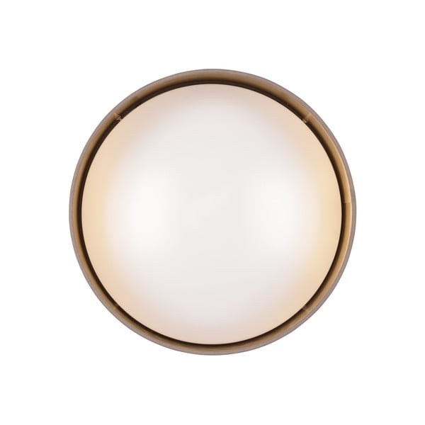 Gaiši brūna LED griestu lampa ø 30 cm Locarno – Reality-image-3