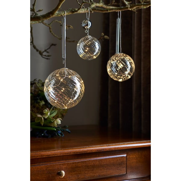 LED gaismas dekors Sirius Wave Ball, Ø 8 cm-image-1