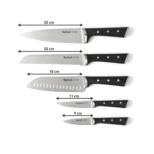 Nažu turētājs ar 5 nažiem Ice Force – Tefal-image-1