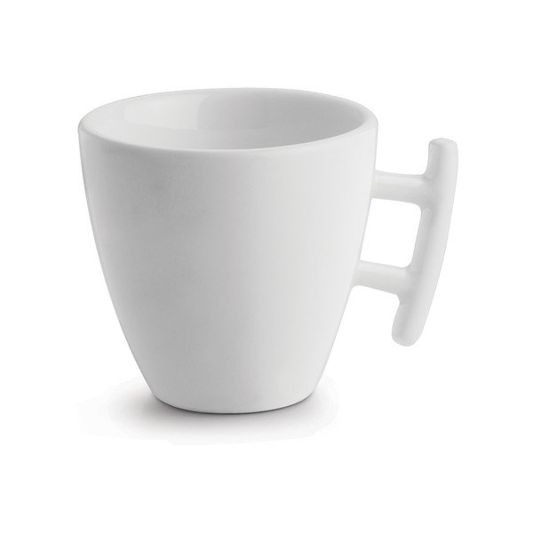 Balta kapučīno porcelāna tasīte 165 ml Squito – BonBistro